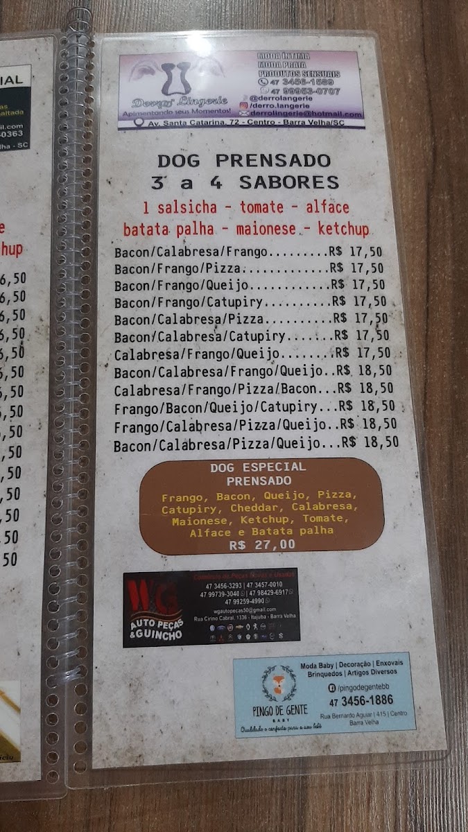 Menu Dog Night / Cachorro Quente Prensado-10