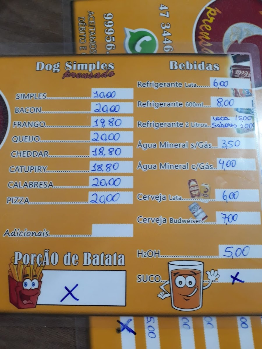 Menu Dog Night / Cachorro Quente Prensado-3