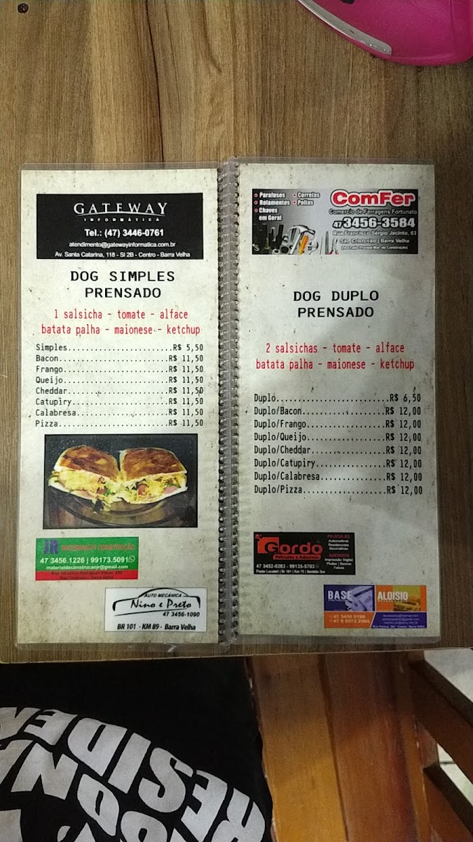 Menu Dog Night / Cachorro Quente Prensado-8